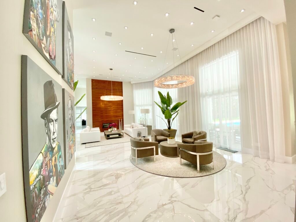 automated drapery, ripplefold, wolf drapery, smart home