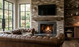 TV Over Fireplace Installation