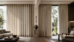 Ripplefold vs Pinch Pleat Styles in Automated Window Treatments By Homeva