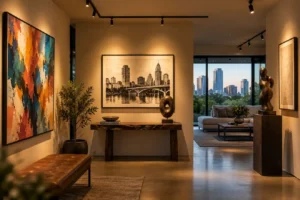 How to Showcase Local Austin Art Collections with Smart Gallery Lighting