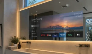 How to Use a Smart Mirror TV in Austin as a Hidden Television for Minimalist Interiors